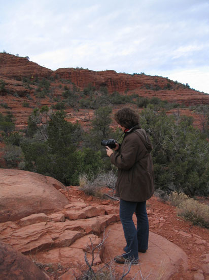 On the way to Cathedral Rock