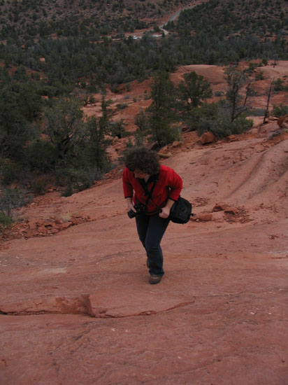 On the way to Cathedral Rock