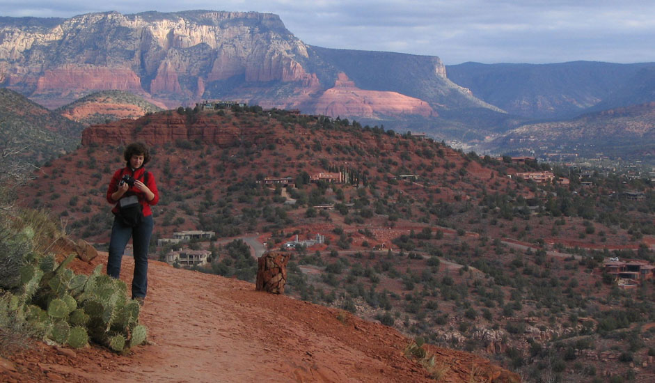 On the way to Cathedral Rock