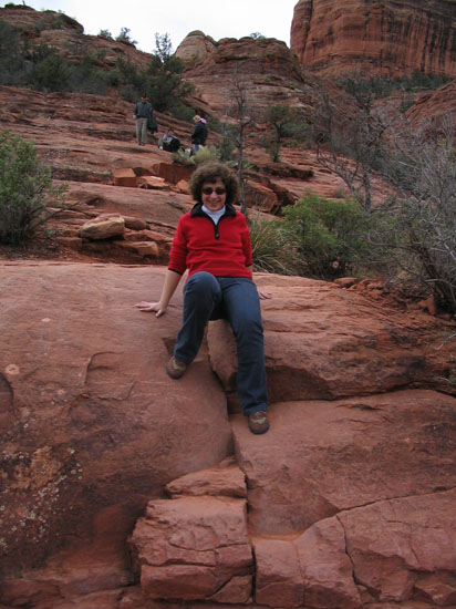 End of Cathedral Rock hike