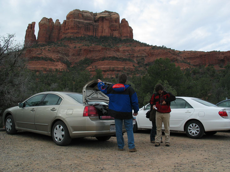 Cathedral Rock trail parking