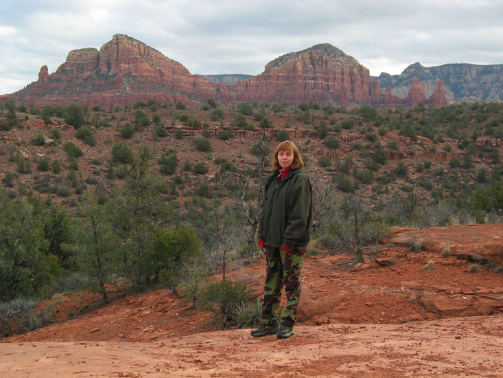 On the way to Cathedral Rock