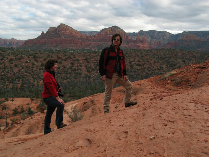 On the way to Cathedral Rock