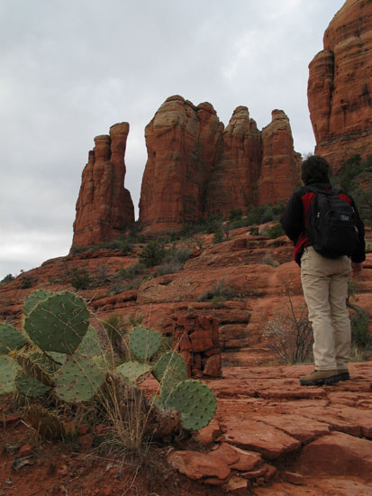 On the way to Cathedral Rock