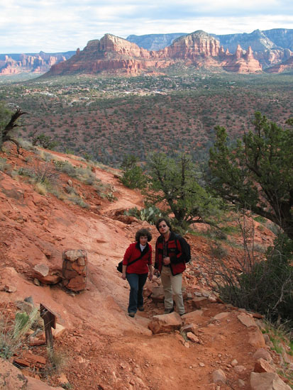 On the way to Cathedral Rock