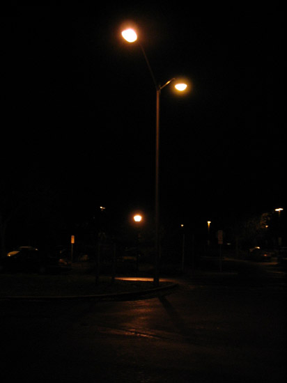 night test drive of the Canon A75