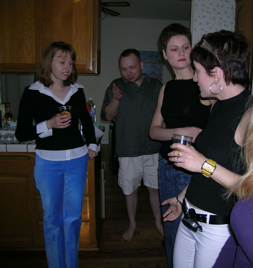 maslenitsa in Yan's house