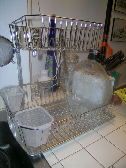 our design of the dish rack