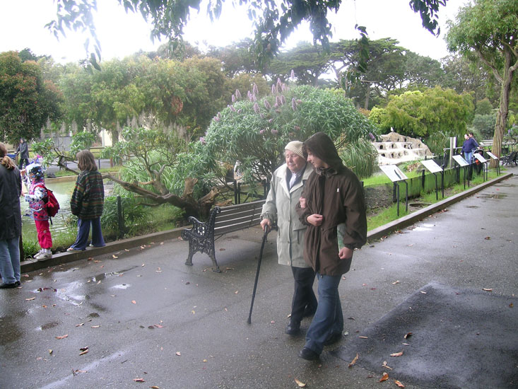 SF Zoo trip with babushka Anya