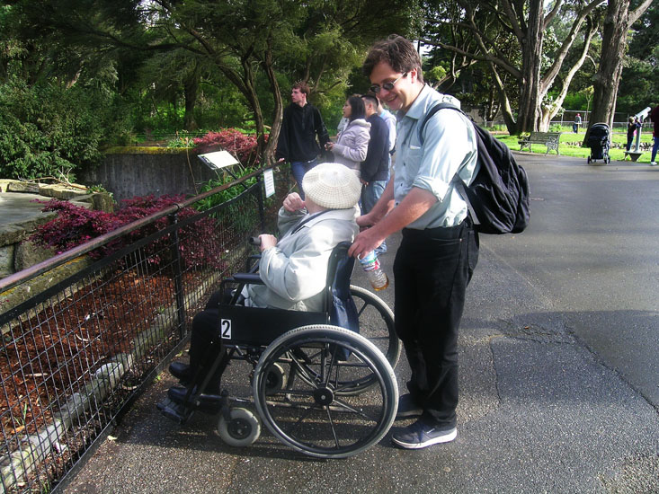 SF Zoo trip with babushka Anya