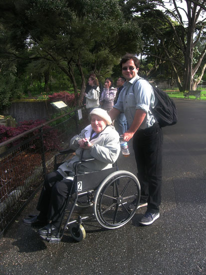 SF Zoo trip with babushka Anya