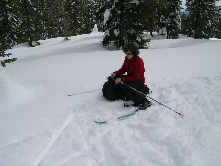 on  the way to Peter Grubb hut and back