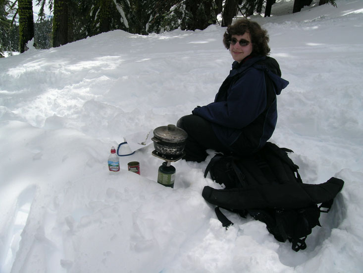 on  the way to Peter Grubb hut and back